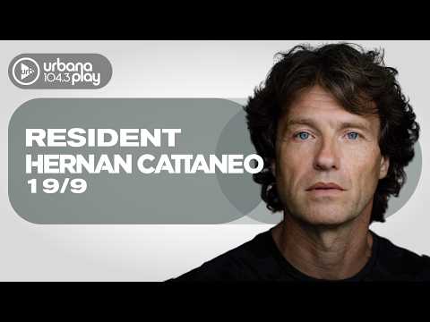 Hernán Cattaneo #Resident en Urbana Play 104.3 FM #UrbanaPlay1043 19/9