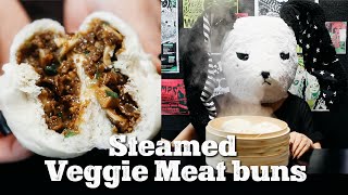 Steamed Veggie Meat Buns How To Make Yummy Fluffy Bunsvegan