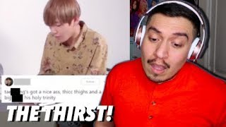 BTS Read Thirsty Tweets About Them (BTS CRACK) Reaction