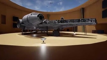 Star Wars Millennium Falcon - Unreal Engine 4 Tech Demo