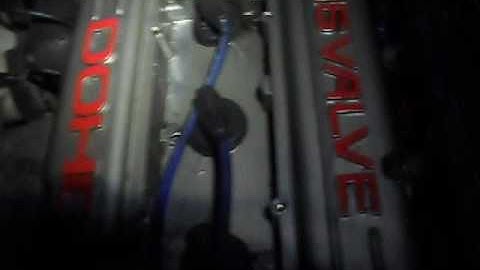DSM ECLIPSE 4g63 ENGINE NOISE - BAD ROD BEARING