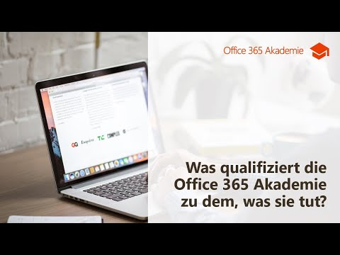 Qualifikation der Office 365 Akademie