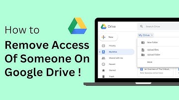 How To Remove Someone From Google Drive Access - Quick Method !