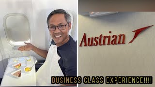 MIT TURBULENZEN NACH KRETA 😧✈️ Austrian Airlines Flug von Wien nach Heraklion