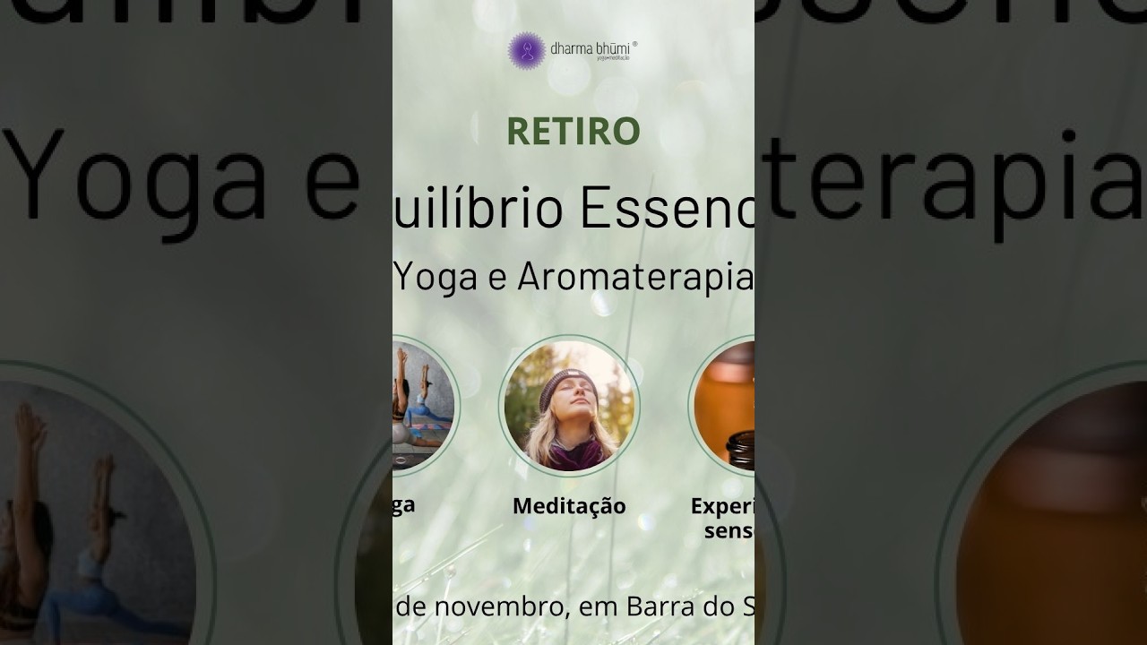 RETIRO YOGA E AROMATERAPIA 2026