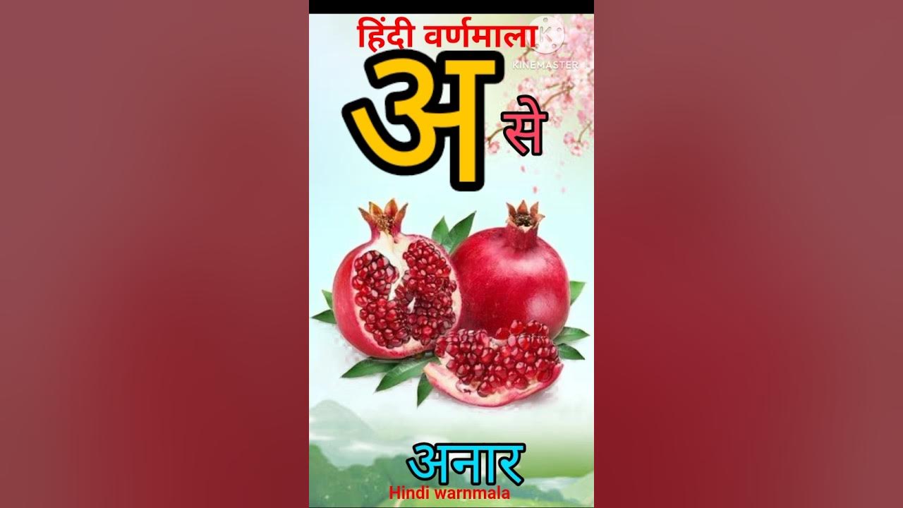 अ से अनार - hindi varnmala- hindi alphabet song - a se anar aa se aam #viral #kidsvideo अ से अनार - hindi varnmala- hindi alphabet song - a se anar aa se aam #viral #kidsvideo