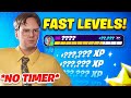 *NO TIMER* Fortnite XP MAP How To LEVEL UP FAST in CHAPTER 7! (EARN XP For BATTLE PASS!)