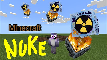 How to make a Nuke in Minecraft with NO Mods