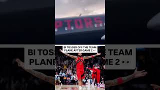 BRANDON INGRAM GOT TOSSED OFF THE PLANE AFTER GAME 2 🤣