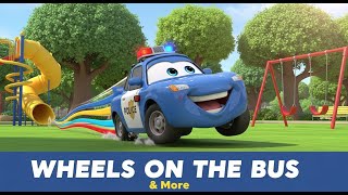 Police Car Song for Kids 🚓 Wee Woo Wee Woo Siren Song | Nursery Rhymes &amp; Toddler Music