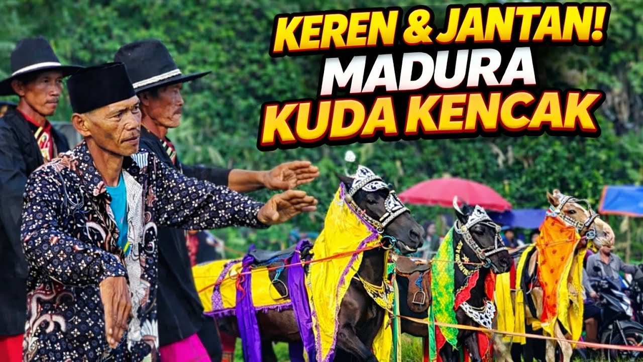 KEREN & JANTAN! 🔥 KUDA KENCAK MADURA BIKIN ARENA BERGETAR!