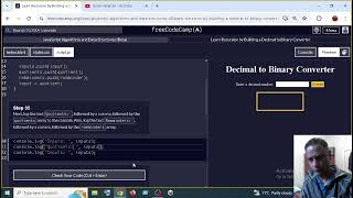 Learn Recursion by Building a Decimal to Binary Converter step 32