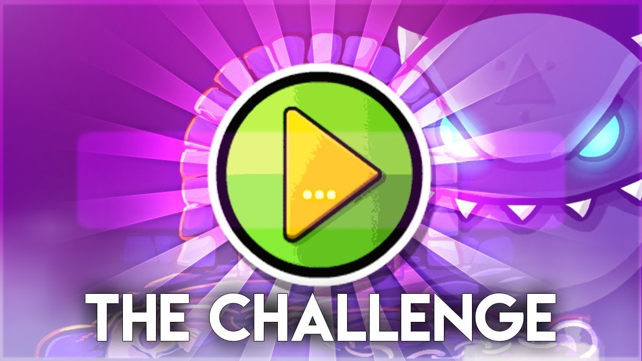 The CHALLENGE / Geometry Dash - YouTube