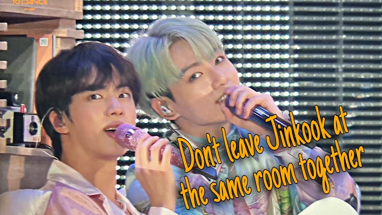 Don't Leave Jinkook At The Same Room Together [Cute and Funny Moments]