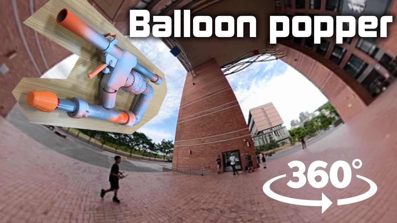 360 JSPB Paper rocket launcher-balloon popper [W] [S] [A] [D]To move