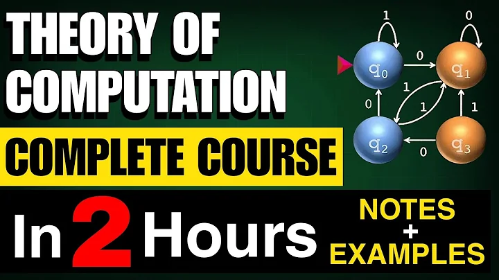 TOC - Complete Course in 2 Hours | THEORY OF COMPUTATION (TOC) in ONE SHOT Video | STATS BY PUNAM