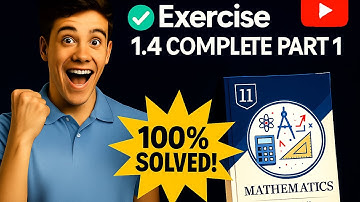 Exercise 1.4 Part 1 (Q1–Q5) | Three Cube Roots of Unity | Class 11 Math New Book 2025 – Chapter 1