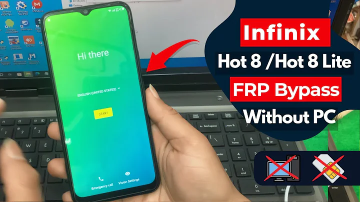 Infinix Hot 8/Hot 8 Lite X650 FRP Lock/Google Account Bypass Without PC |Android 9,10,11 |New Method