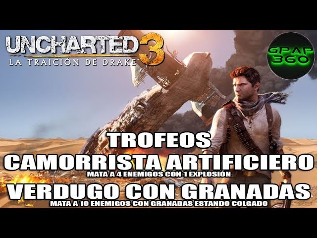 Uncharted 3 Español Guia HD *Todos los Tesoros* Capitulo 11 parte