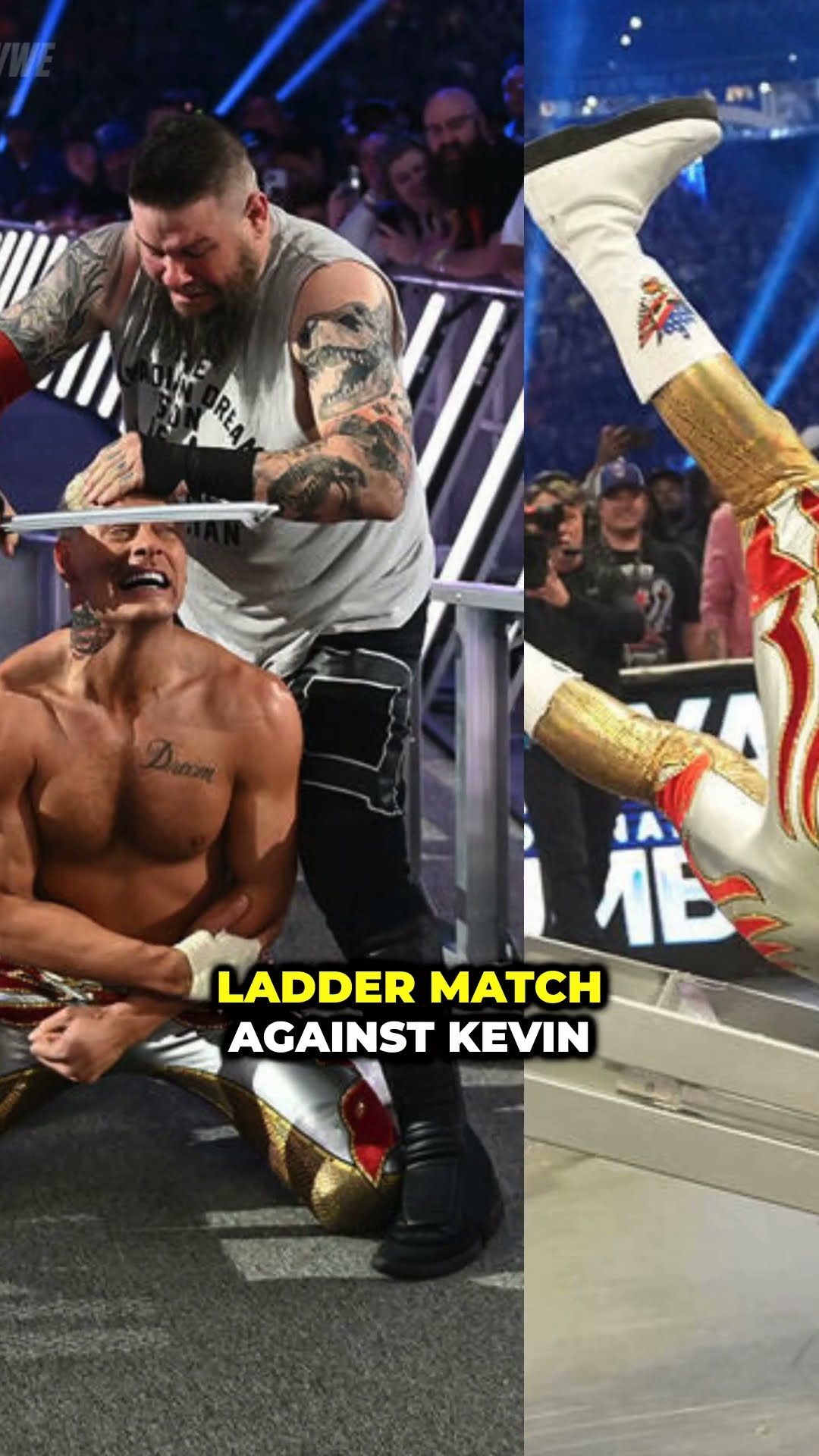 Cody Rhodes Injured After Brutal Ladder Match – #CodyRhodes #shorts