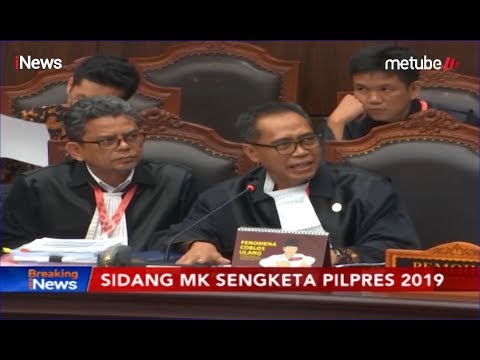 Sidang MK Sengketa Pilpres 2019 (Part 14)