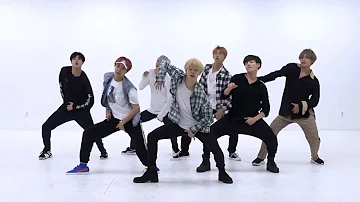 BTS 'DNA' mirrored Dance Practice