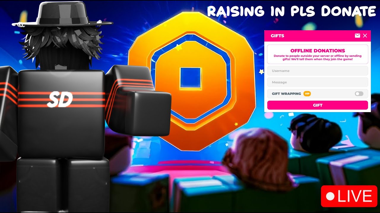 🔴Pls Donate Live (raising cuz i have 4 robux...)🔥 - YouTube