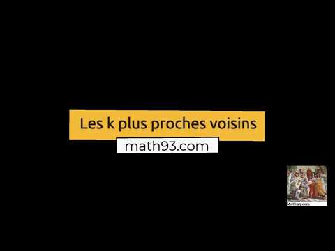 Algorithme des k plus proches voisins