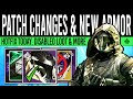 Destiny 2: HUGE CHANGES TODAY! New Armor DROPPING, Loot Buff, Exotic Fixes, Banned Gear &amp; Exploits