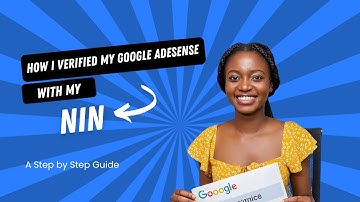 How I verified My Google AdSense identity with NIN in Nigeria