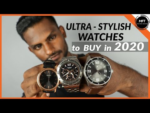 3 STYLISH WATCHES MEN should BUY in 2020 | Men's Fashion