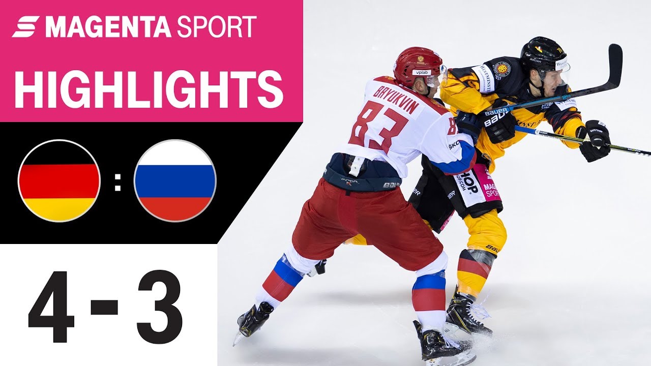 Deutschland Russland Deutschland Cup 19 Magenta Sport Youtube