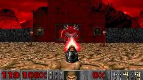 [fps|1993] DooM : MAP E3M1 "Hell Keep" (no source-port!)