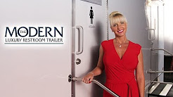 'The Modern' Luxury Portable Restroom Trailer | CALLAHEAD | NY | Portable Restroom Trailer Video