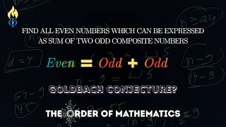 Expressing Even Numbers as Sums of Odd Composites | Goldbach Conjecture | Twisted Version | Numbe...
