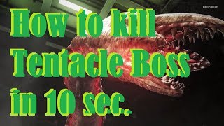 CoD: Ghosts - How to kill Tentacle Boss in 10 sec - )-(