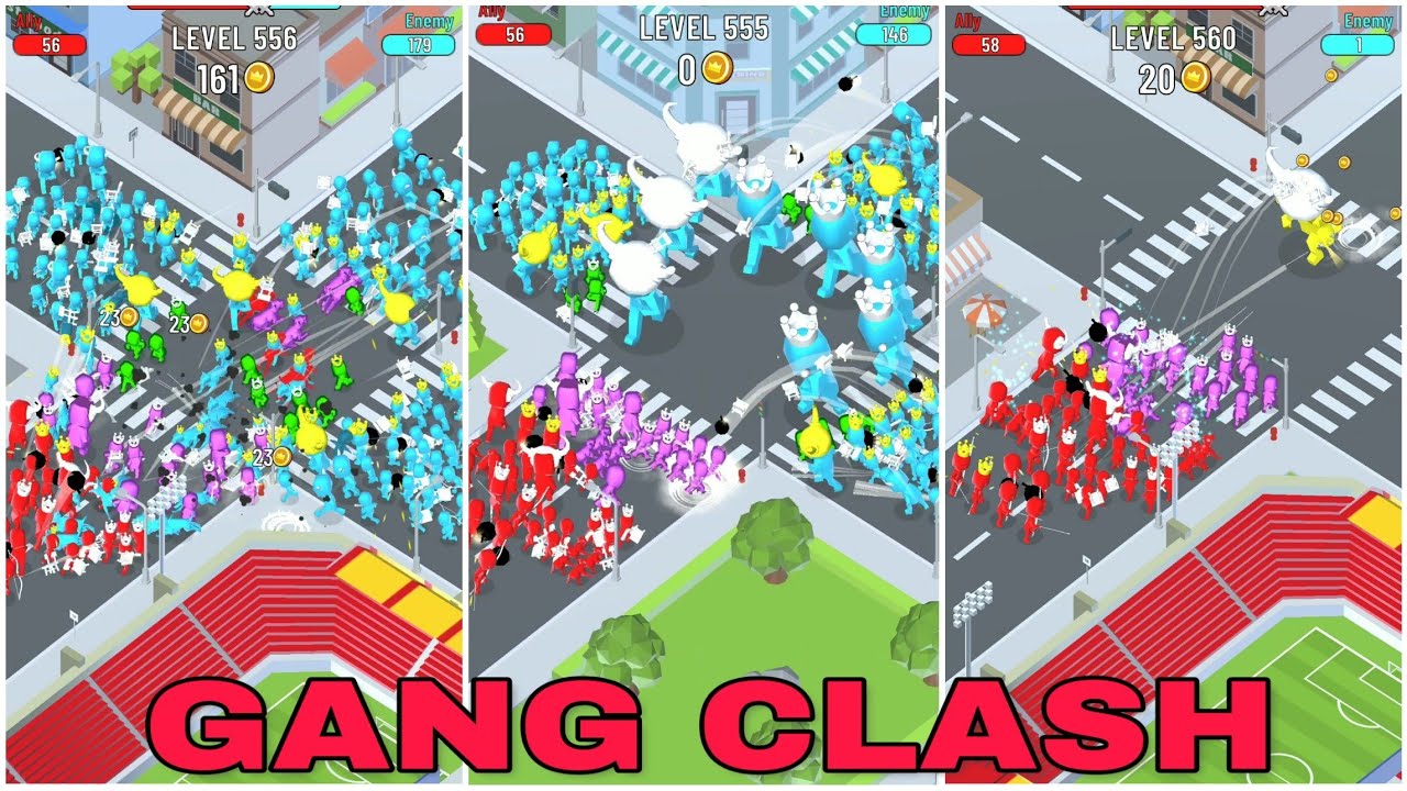 GANG CLASH HIGH ROLLS CITY ALL LEVELS MAX UPGRADE & MAX LEVEL 560 GAMEPLAY WALKTHROUGH PART 4