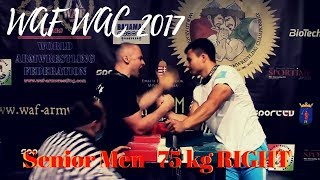 World Arm Wrestling Championship 2017 (Senior Men -75 kg RIGHT)