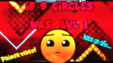 If Nine Circles Was Level 1 | Nine Circles Facil! By Rockstr99 | Geometry dash 1.9