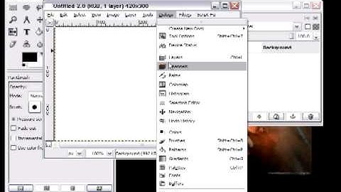 Gimp - "Where Are My Layers?"