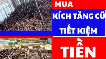 Trên tay là Kích tăng ....Giúp nhà thầu xây dựng tiết kiệm tiền.