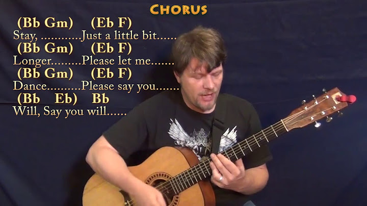 Stay Guitar version - Guitar performance video thumbnail