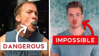 How To Get A Chiseled Jawline For Men (you're being lied to)