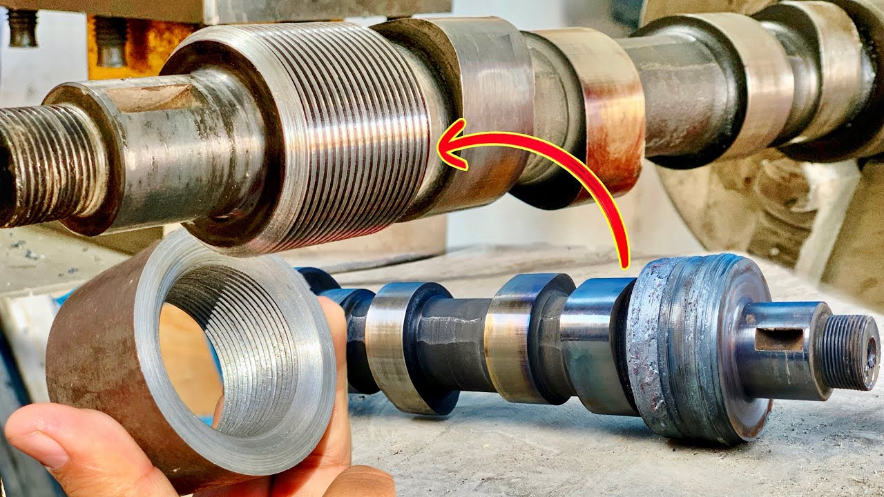 Matching Engine Threaded Design For The First Time A Mechanic Rebuild Seized Engine Camshaft With ...