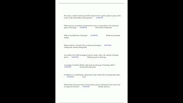 PGA PGM Level 1 30 Teaching and Coaching