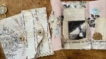 Make your own Fancy Envelopes for your Junk Journals