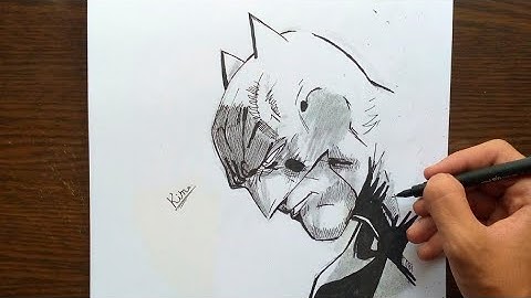 how to draw batman ( jim lee style)