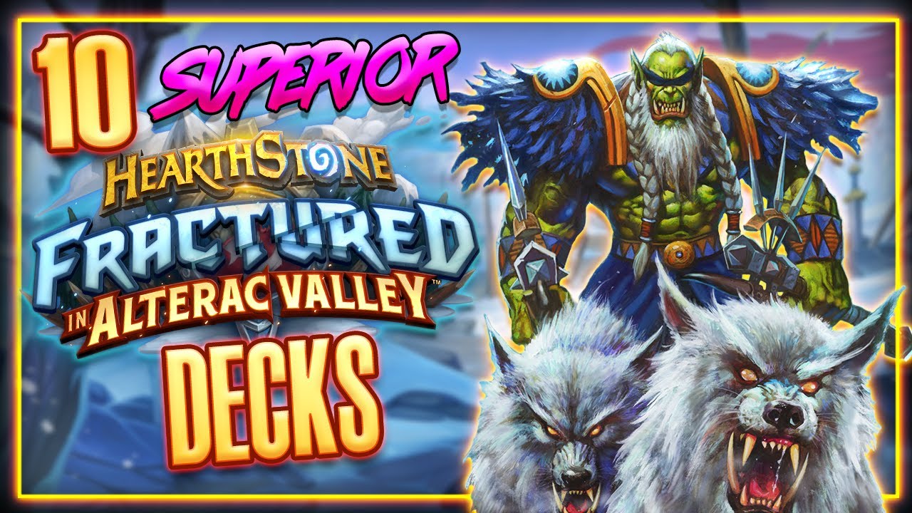 10 SUPERIOR Fractured in Alterac Valley Decks to Play Day One | Hearthstone