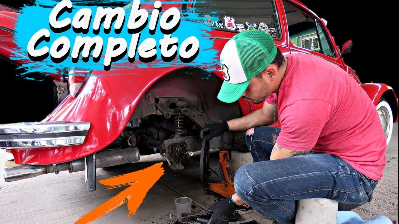 Cambio De Balatas, Cilindros, Baleros Y Empaques Traseros Al Vocho | De Tocho Morocho