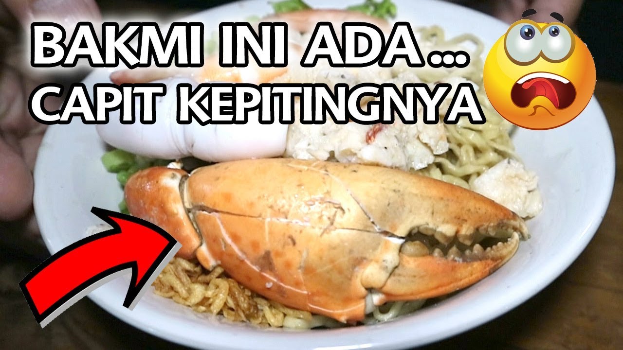 BAKMI PAKAI CAPIT KEPITING!!! KULINER PASAR LAMA TANGERANG FT. NEX CARLOS